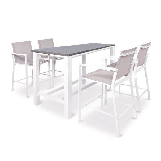 Primavera 5-Piece Bar Set - White