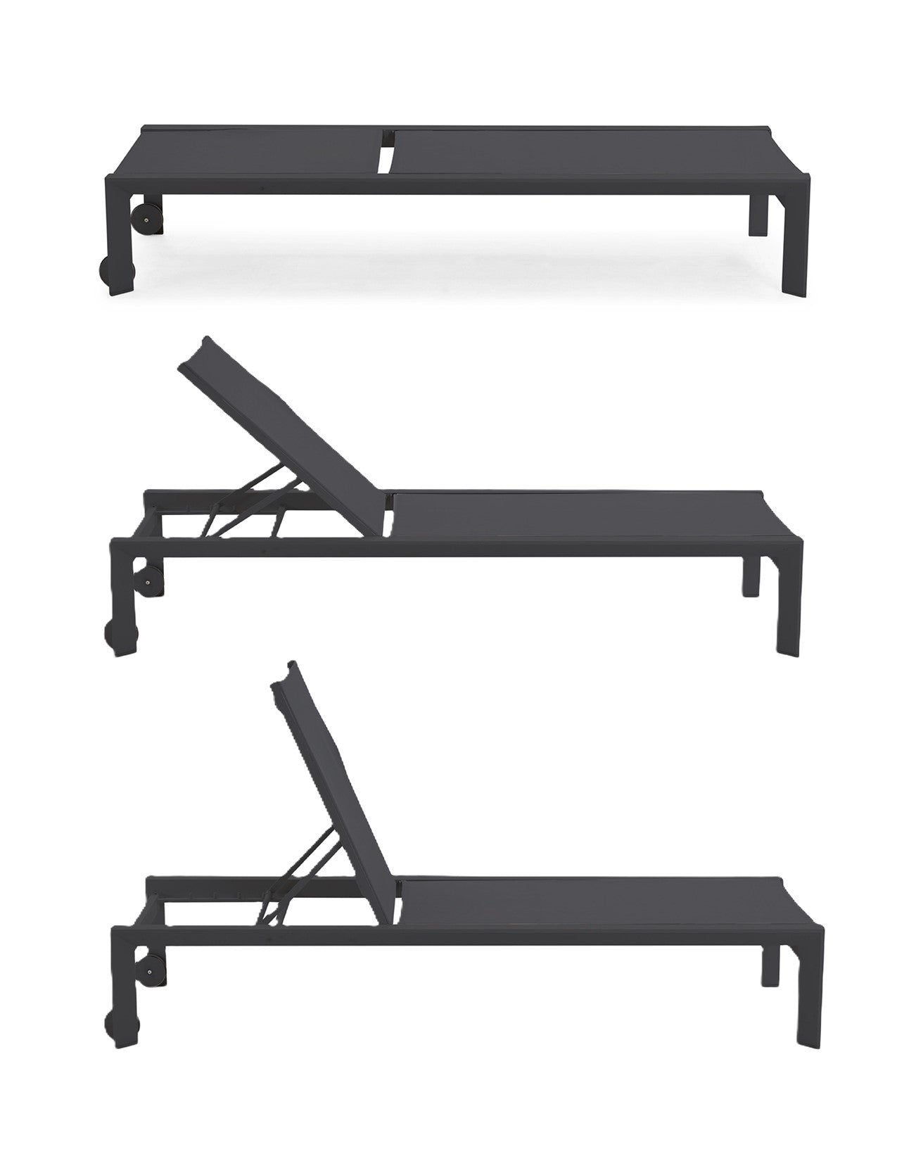 Delta Multi-Position Aluminum Loungers