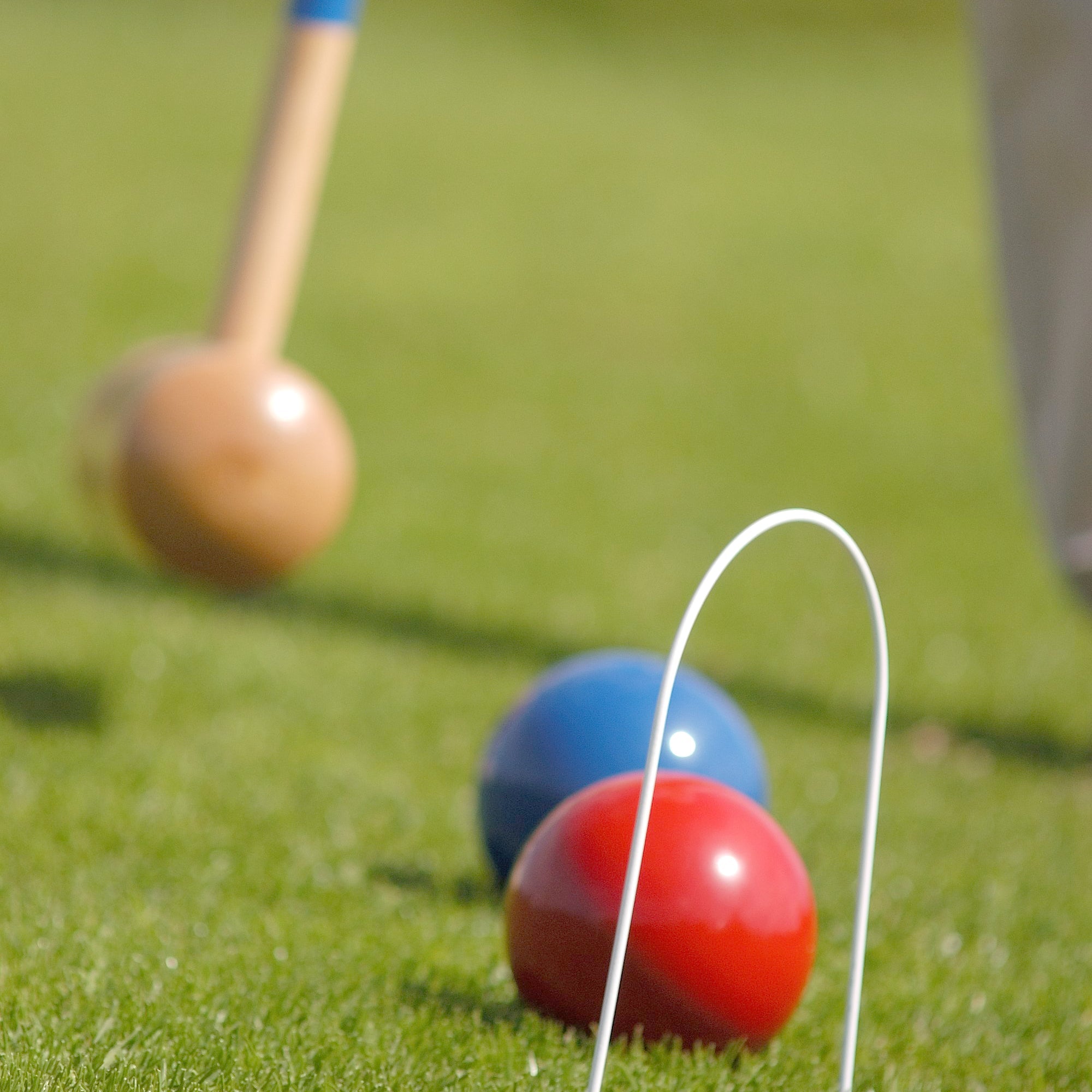 6-Player Croquet Set with Trolley