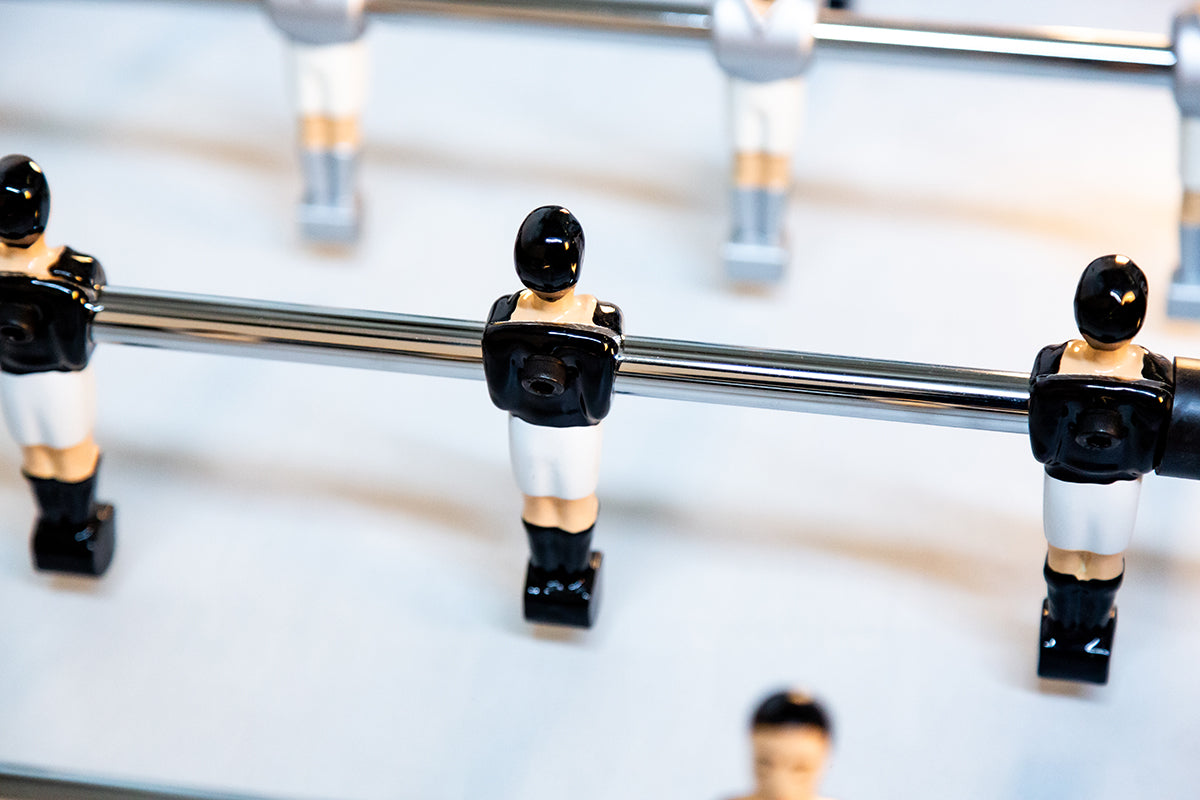 René Pierre Match Noir Indoor Foosball Table